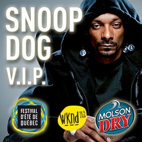 Gagnez votre place à bord de l’autocar Molson et 4 laissez-passer du FEQ VIP pour Snoop Dog!