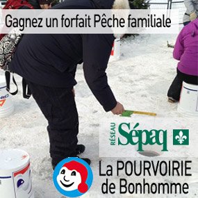 Gagnez un Forfait Pêche familiale à la Sépaq