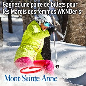 Les mardis des femmes WKNDer’s au Mont Ste-Anne
