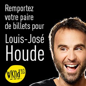 Remportez votre paire de billets pour Louis-José Houde