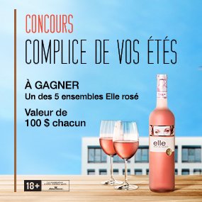 Elle rosé, complice de vos étés