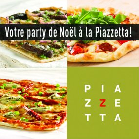 Party de Noël en vue? C’est à la Piazzetta que ça se passe!