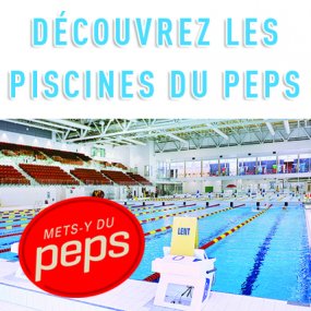 Découvrez les piscines du Peps