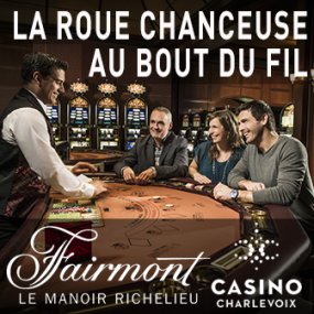 La roue chanceuse du Casino au bout du fil