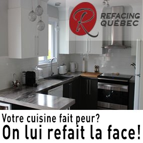 Votre cuisine fait peur? On lui refait la face!