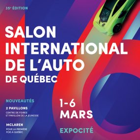 Gagnez vos billets pour le Salon International de l'Auto de Québec 2016