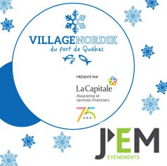 Vivez le Village Nordik du Port de Québec