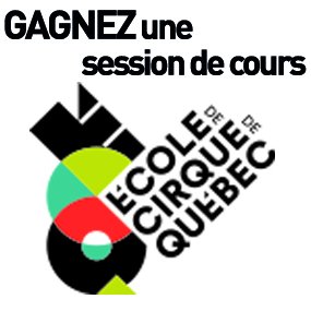 Gagnez une session de cours à l’École de cirque de Québec