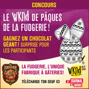 Les œufs de Pâques WKND à la Fudgerie
