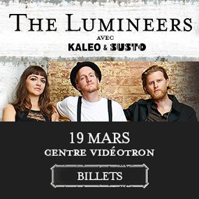 Gagnez vos billets pour The Lumineers