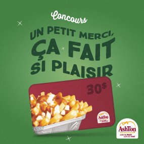 Un petit merci ça fait si plaisir!