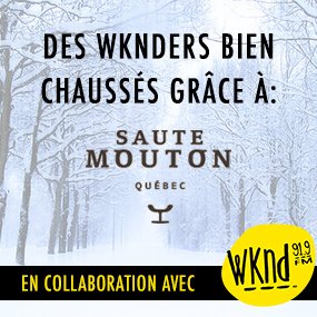 Des WKNDers bien chaussés grâce à Saute Mouton!