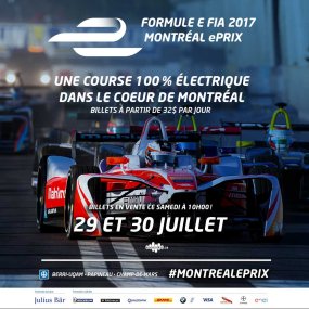 Gagnez vos billets pour le Formule E à Montréal