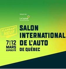 Gagnez vos entrées pour le Salon international de l’auto de Québec
