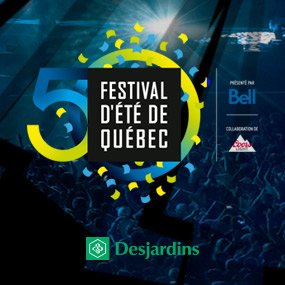 EXCLUSIF! Desjardins vous envoie au Festival d'été de Québec!
