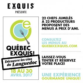 WKND 91,9 vous envoie à Québec Exquis découvre les vins du Languedoc!