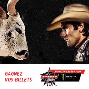 Gagnez vos billets pour le Professional Bull Riders au Centre Vidéotron