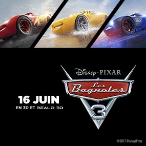 Gagnez vos laissez-passer familiaux pour le visionnement spécial du film Les Bagnoles 3