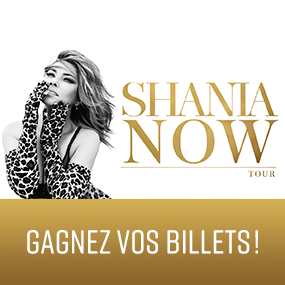 Gagnez vos billets pour Shania Twain
