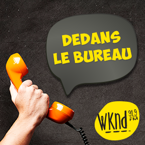 Dedans le bureau!
