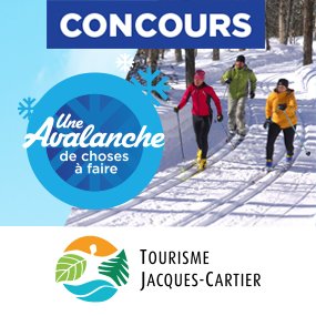 Gagnez une excursion hivernale en famille à Duchesnay
