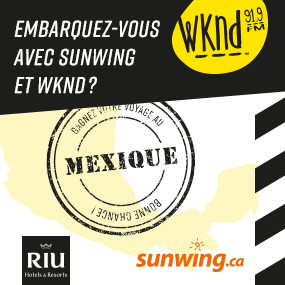 Embarquez-vous avec Sunwing et WKND?