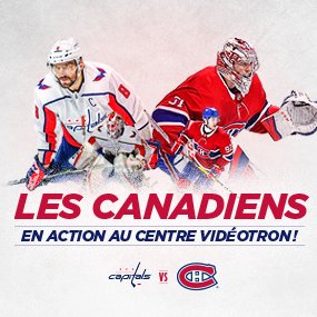 Gagnez vos billets pour un match préparatoire des Canadiens de Montréal!