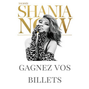 Gagnez vos billets pour Shania Twain!