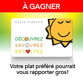 12 cartes fidélité Cora à gagner, d’une valeur de 50 $ chacune!