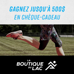 Gagnez jusqu’à 500$ en chèque-cadeau à la Boutique du Lac!