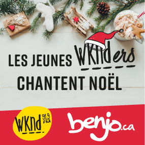 Les jeunes WKNDers chantent Noël avec Benjo!