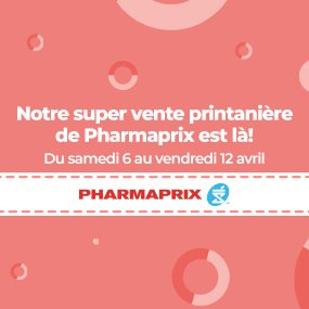 Gagnez votre carte-cadeau Pharmaprix d'une valeur de 200$!