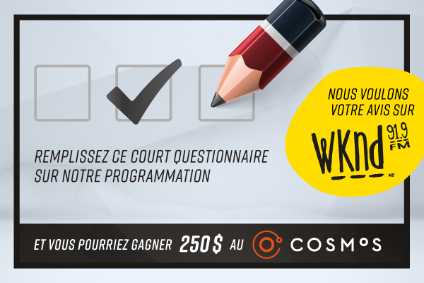 Questionnaire WKND Printemps 2019