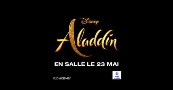 Gagnez votre laissez-passer familial pour le visionnement spécial du film Aladdin