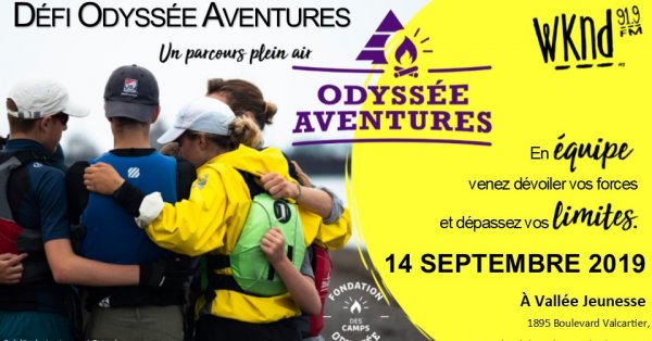 Participez au Défi Odyssée Aventures grâce à WKND!