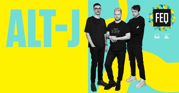 Gagnez votre paire de laissez-passer avant-scène Or pour ALT-J!