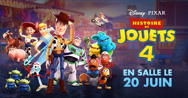 Remportez votre laissez-passer familial pour le visionnement spécial du film Histoire de Jouets 4