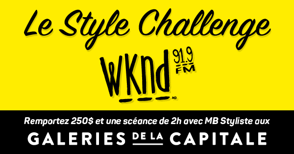 Relevez le « Style challenge » des Galeries de la Capitale!