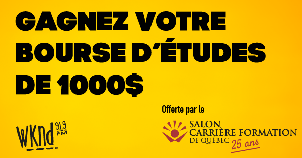 Le Salon Carrière Formation de Québec fête ses 25 ans en vous offrant une bourse d’études!