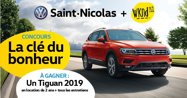 La clé du bonheur Volkswagen!