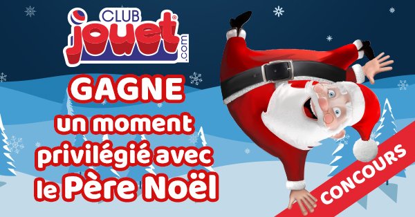 Gagnez une visite VIP avec le Père Noël !