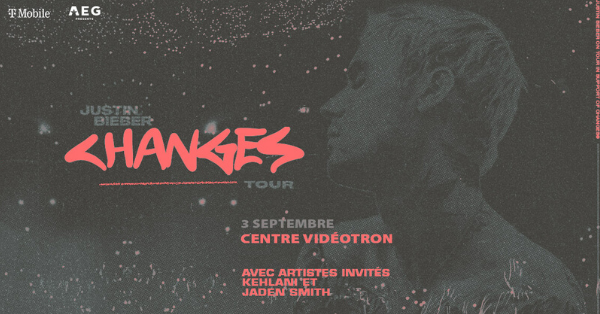 Gagnez votre paire de billets pour Justin Bieber!