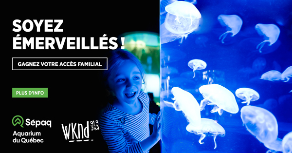 Gagnez votre laissez-passer pour l’aquarium!