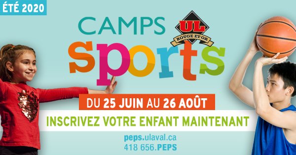 Les camps d’été du PEPS! 