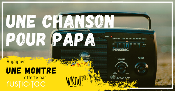 Une chanson pour papa!