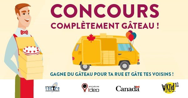 Concours complètement gâteau!