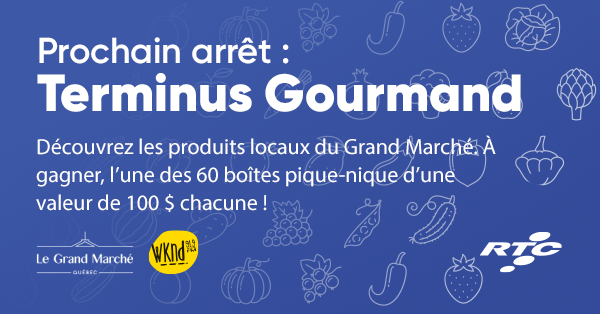 Gagnez votre panier du Grand Marché de Québec!
