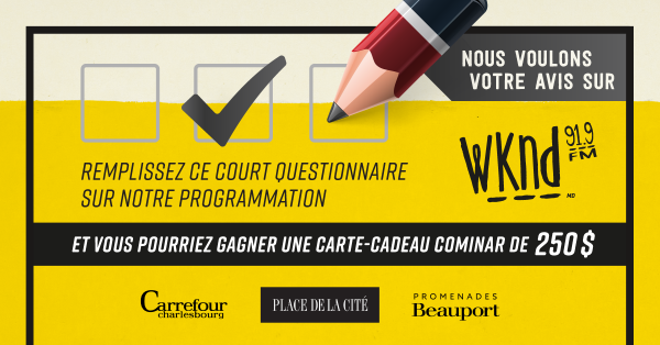 Sondage WKND automne 2020