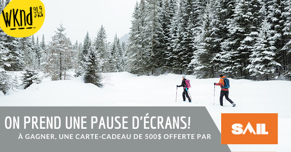 Profitez de l'hiver avec Sail!
