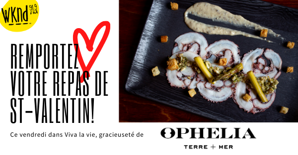 Soyez prêts à vous régaler pour la St-Valentin!